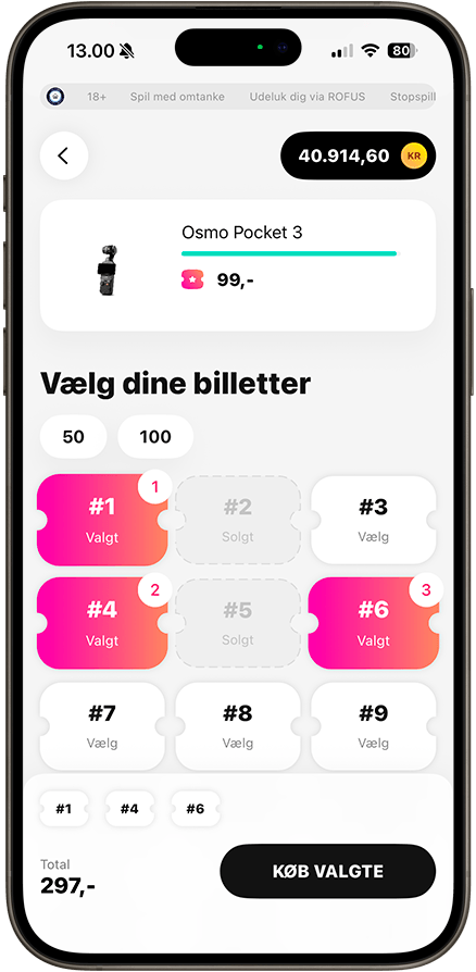 Loofers app screen 1
